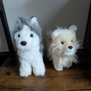 American Girl Dogs Pomeranian And Husky